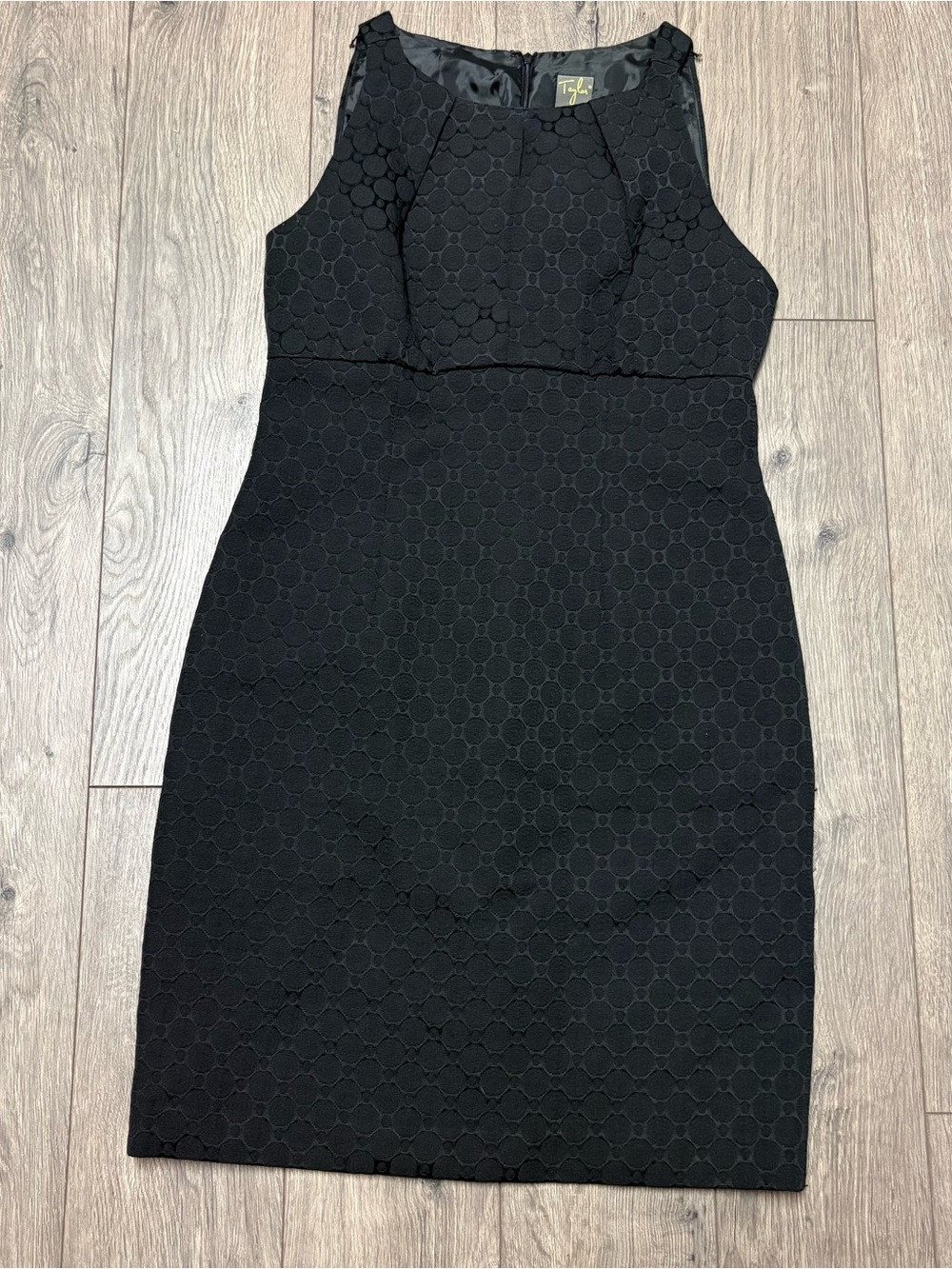 Black knee length pencil dress